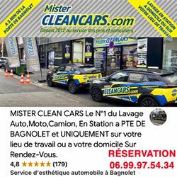 MISTER CLEAN CARS Pte de BAGNOLET, Bagnolet - Horaires d'ouverture