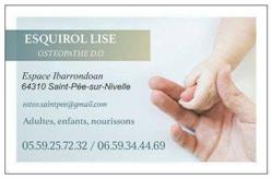 Esquirol Lise, Saint-Pée-sur-Nivelle - Horaires d'ouverture