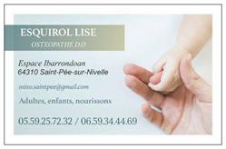 Esquirol Lise, Saint-Pée-sur-Nivelle - Horaires d'ouverture