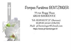 Pompes Funèbres Bentzinger, Sierentz - Horaires d'ouverture