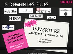 A Demain Les Filles Outlet, Suresnes - Horaires d'ouverture