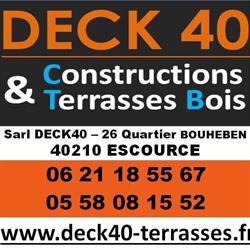 DECK 40 SARL, Escource - Horaires d'ouverture