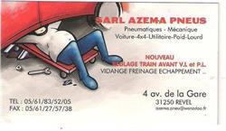 Garage Azema Pneus, Revel - Horaires d'ouverture