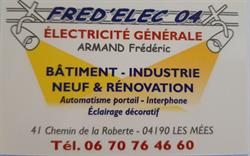 Fred Elec 04, Les Mées - Horaires d'ouverture
