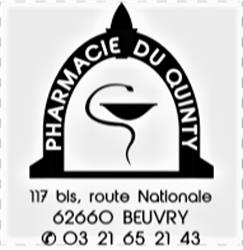 Pharmacie du Quinty, Beuvry - Horaires d'ouverture
