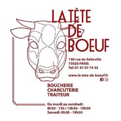 La Tête de bœuf, Paris - Horaires d'ouverture