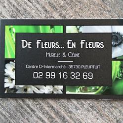 De Fleurs en Fleurs, Pleurtuit - Horaires d'ouverture