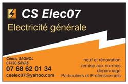 CS Elec 07, Savas - Horaires d'ouverture