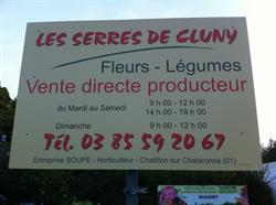 Les Serres De La Bevieres, Cluny - Horaires d'ouverture
