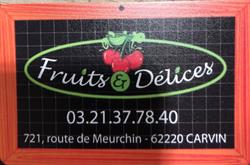 Fruits Et Délices, Carvin - Horaires d'ouverture
