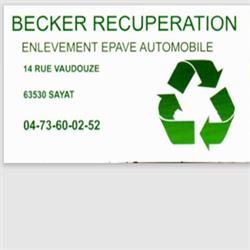 Becker Récupération, Sayat - Horaires d'ouverture
