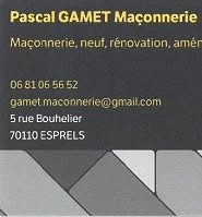 Gamet Pascal, Esprels - Horaires d'ouverture
