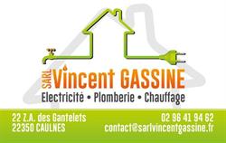 Vincent Gassine SARL, Caulnes - Horaires d'ouverture