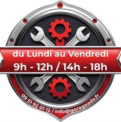 Auto Discount Entretien (GARAGE ADE), Saint-Martin-de-Crau - Horaires d'ouverture