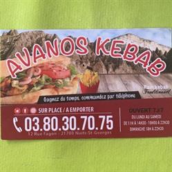 avanos kebab, Nuits-Saint-Georges - Horaires d'ouverture