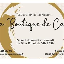 La Boutique De Caro, Saint-Martin-en-Haut - Horaires d'ouverture