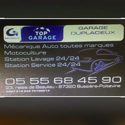 GARAGE DUPLACIEUX, Bussière-Poitevine - Horaires d'ouverture