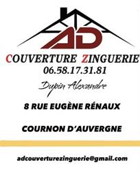 AD Couverture Zinguerie, Cournon-d'Auvergne - Horaires d'ouverture