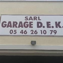 Garage D E K SARL, Beauvais-sur-Matha - Horaires d'ouverture