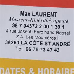 Max Laurent, La Côte-Saint-André - Horaires d'ouverture