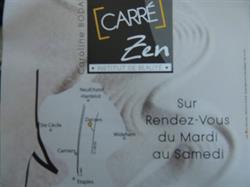 Carré Zen, Dannes - Horaires d'ouverture