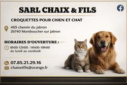 Chaix Et Fils, Montboucher-sur-Jabron - Horaires d'ouverture