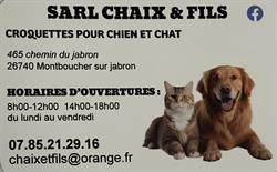 Chaix Et Fils, Montboucher-sur-Jabron - Horaires d'ouverture