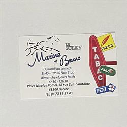 Tabac Le Sulky, Issoire - Horaires d'ouverture