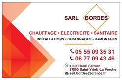 Bordes SARL, Saint-Yrieix-la-Perche - Horaires d'ouverture