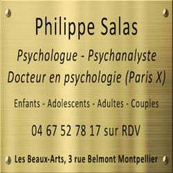 Philippe Salas - Psychologue & Psychanalyste à Montpellier, - Horaires d'ouverture