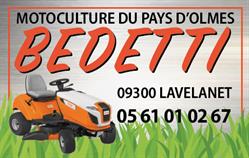 Bedetti Motoculture Du Pays D'Olmes, Lavelanet - Horaires d'ouverture