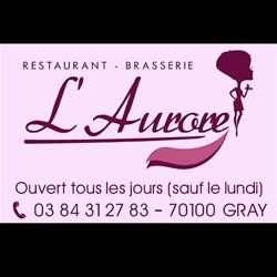 Restaurant L'Aurore, Gray - Horaires d'ouverture