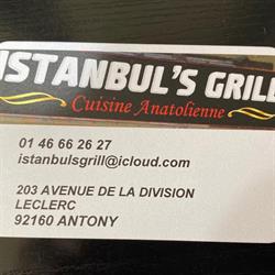 Istanbuls Grill, Antony - Horaires d'ouverture
