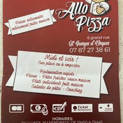 Chez Georges by Allo Pizza, Saint-Georges-d'Orques - Horaires d'ouverture