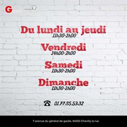 Good Meal Coffee, Chevilly-Larue - Horaires d'ouverture