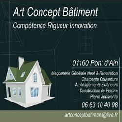 Art Concept Bâtiment, Pont-d'Ain - Horaires d'ouverture