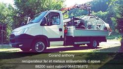 Ferrailleur epaviste Corand Anthony, Saint-Nabord - Horaires d'ouverture