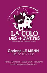 LA COLO DES 4 PATTES de St Thonan, Saint-Thonan - Horaires d'ouverture