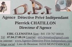 Agence Détective Privé Indépendant, Montemboeuf - Horaires d'ouverture