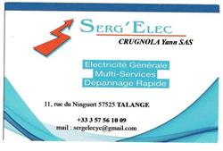 Serg'Elec, Talange - Horaires d'ouverture