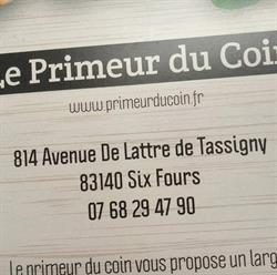 Le Primeur du coin, Six-Fours-les-Plages - Horaires d'ouverture