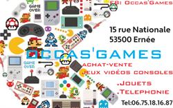Occas'Games, Ernée - Horaires d'ouverture