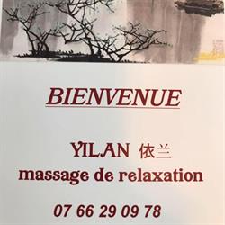 YILAN Massage traditionnel de relaxation, Lyon - Horaires d'ouverture