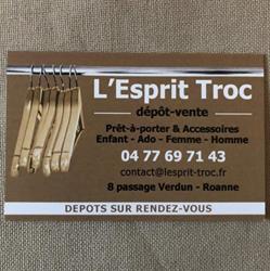 L'esprit Troc, Roanne - Horaires d'ouverture