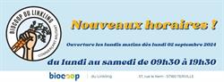 Biocoop du Linkling, Terville - Horaires d'ouverture