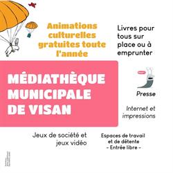 Médiathèque municipale, Visan - Horaires d'ouverture