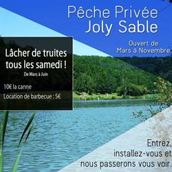 Etang Jolysable, Pons - Horaires d'ouverture