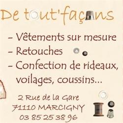 De Tout' Façons, Marcigny - Horaires d'ouverture