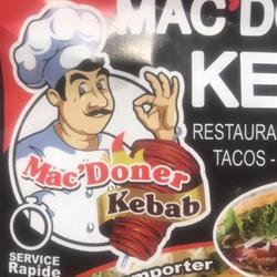 Mac Doner Kebab, Champeix - Horaires d'ouverture