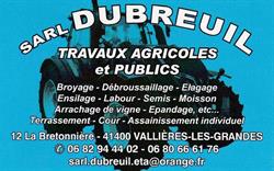 Dubreuil Sarl, Vallières-les-Grandes - Horaires d'ouverture
